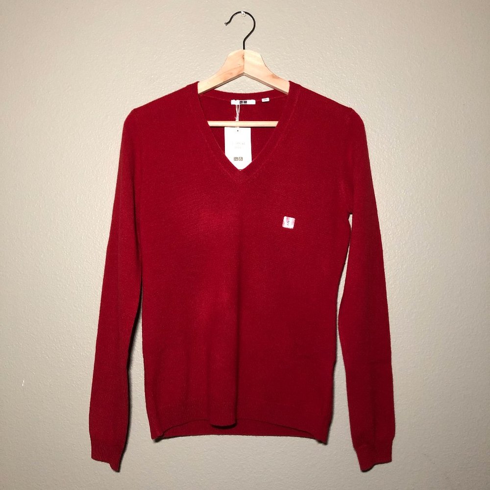 Uniqlo Cashmere V-Neck Sweater